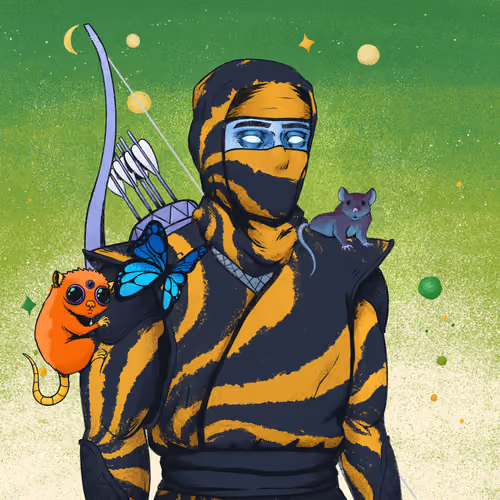 Tie Dye Ninja #3346