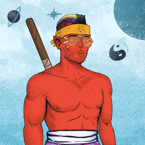 Tie Dye Ninja #6574