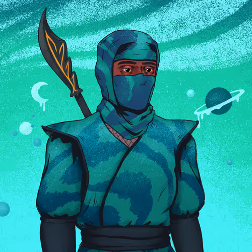 Tie Dye Ninja #2216