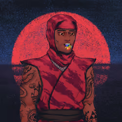 Tie Dye Ninja #5993