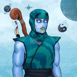 Tie Dye Ninja #1484