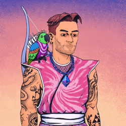 Tie Dye Ninja #5355