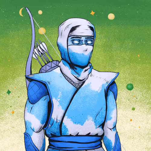 Tie Dye Ninja #5423