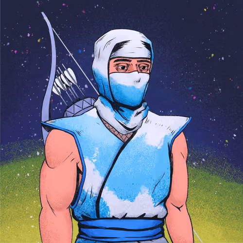 Tie Dye Ninja #1780
