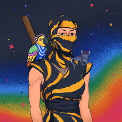 Tie Dye Ninja #6150