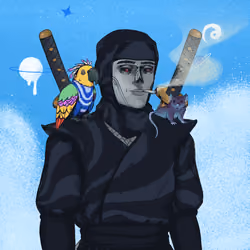 Tie Dye Ninja #1222