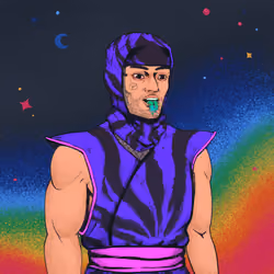 Tie Dye Ninja #5197