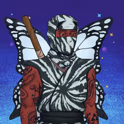 Tie Dye Ninja #6591