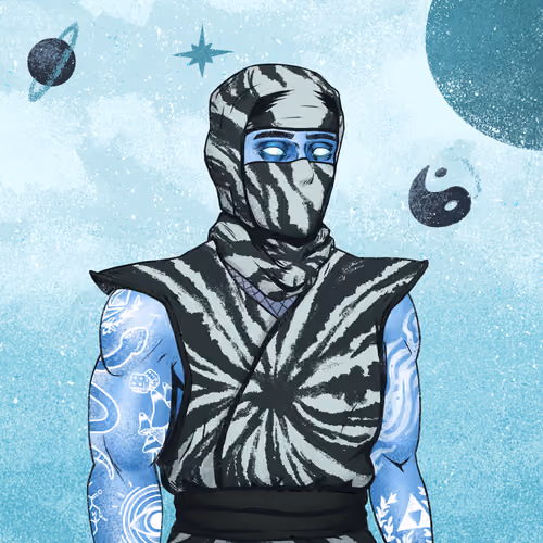 Tie Dye Ninja #2500