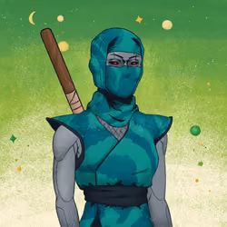 Tie Dye Ninja #4338