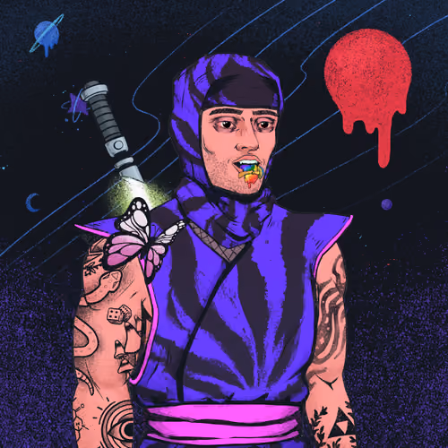 Tie Dye Ninja #2890