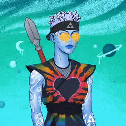 Tie Dye Ninja #2819