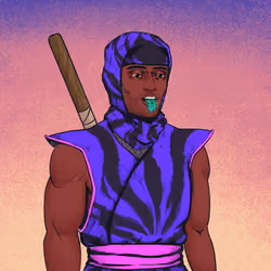 Tie Dye Ninja #7429