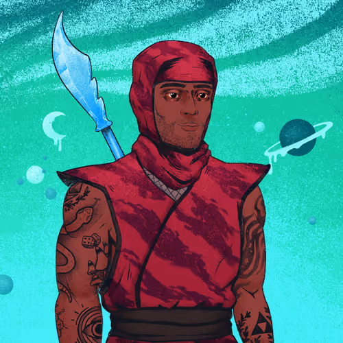Tie Dye Ninja #7700