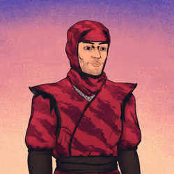 Tie Dye Ninja #4617