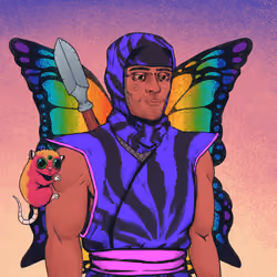 Tie Dye Ninja #6197