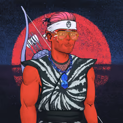 Tie Dye Ninja #5808