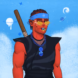 Tie Dye Ninja #2579