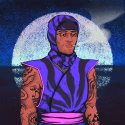 Tie Dye Ninja #6329