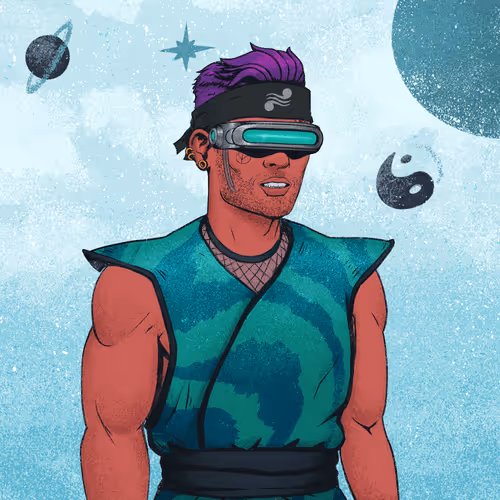 Tie Dye Ninja #7369
