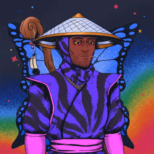 Tie Dye Ninja #4331