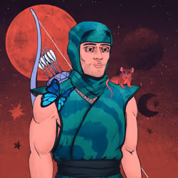 Tie Dye Ninja #7263
