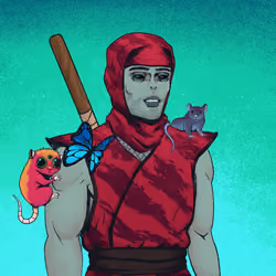 Tie Dye Ninja #1606