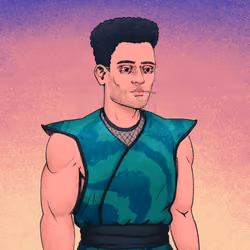 Tie Dye Ninja #2676