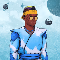 Tie Dye Ninja #6772