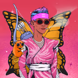 Tie Dye Ninja #6953
