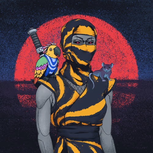Tie Dye Ninja #5076