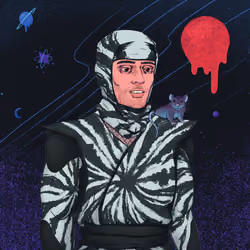Tie Dye Ninja #4874