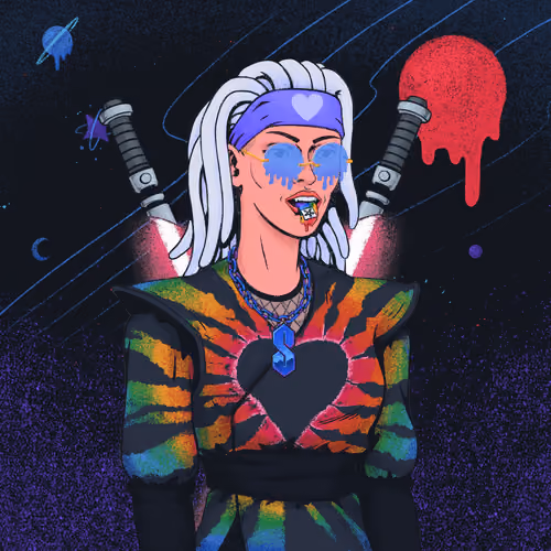 Tie Dye Ninja #1407