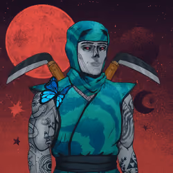 Tie Dye Ninja #1253