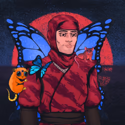 Tie Dye Ninja #2587