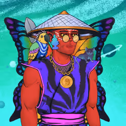 Tie Dye Ninja #5544