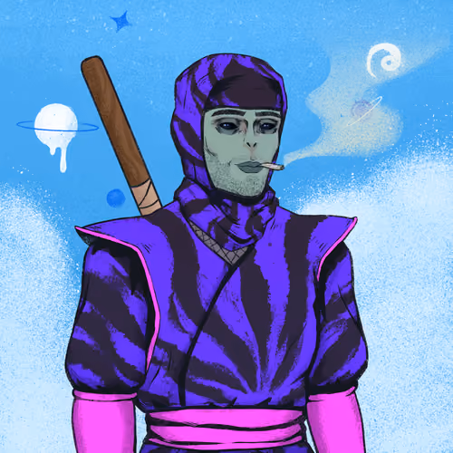 Tie Dye Ninja #5207
