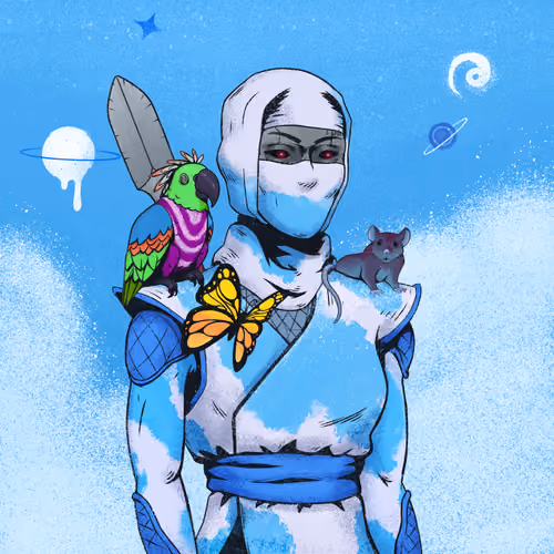 Tie Dye Ninja #2502