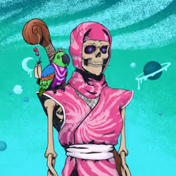 Tie Dye Ninja #4094