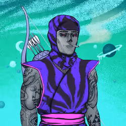 Tie Dye Ninja #2209