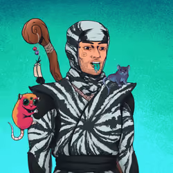 Tie Dye Ninja #2798