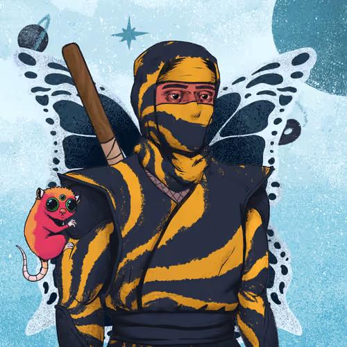 Tie Dye Ninja #2726
