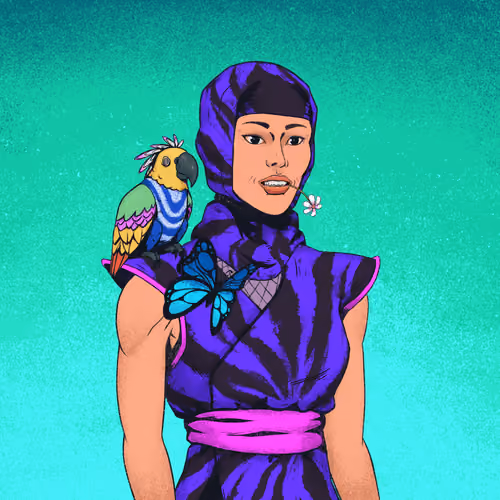 Tie Dye Ninja #728