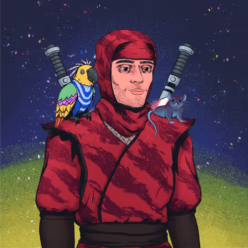 Tie Dye Ninja #7751