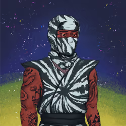 Tie Dye Ninja #389