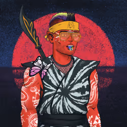 Tie Dye Ninja #2231