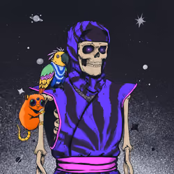 Tie Dye Ninja #7665