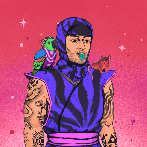 Tie Dye Ninja #5539