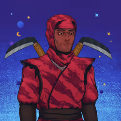 Tie Dye Ninja #1567