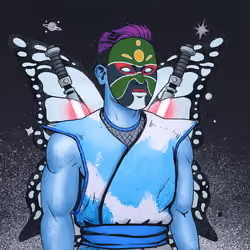 Tie Dye Ninja #7636